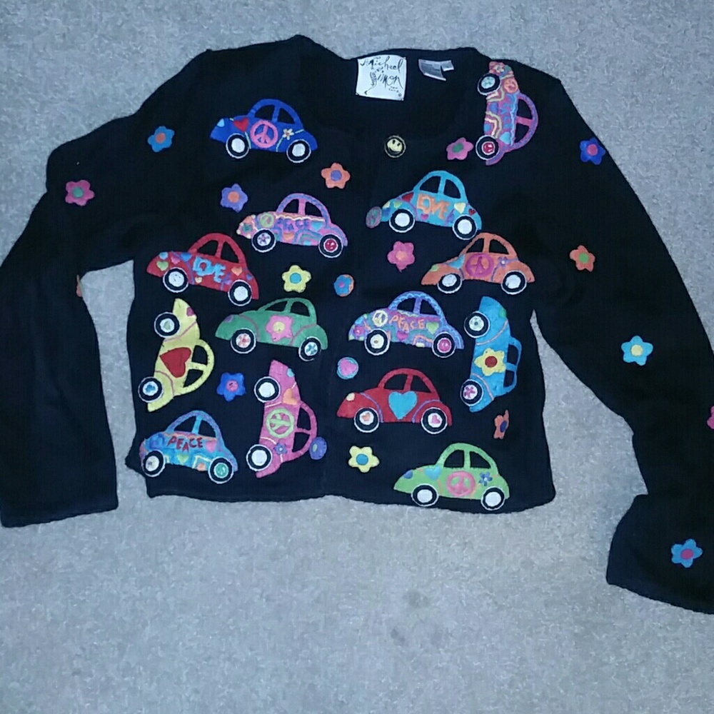 Vw beetle fun ls sweater L